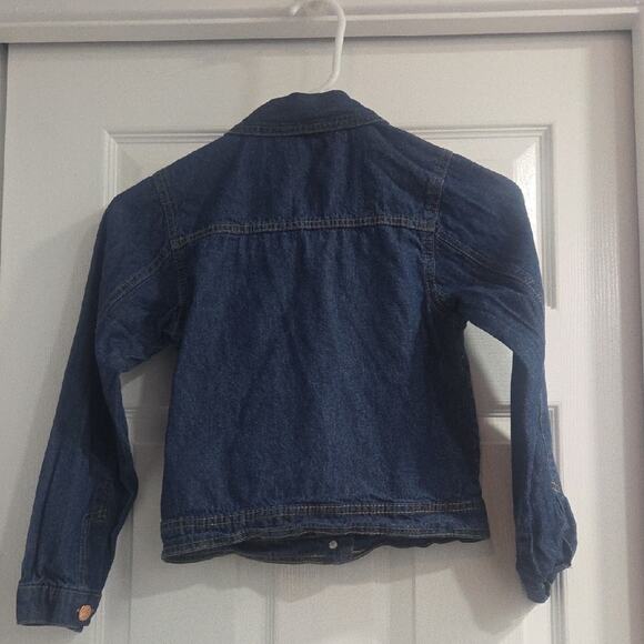 Children's Blue Denim Jacket with Gold Accents - Picture 6 of 9